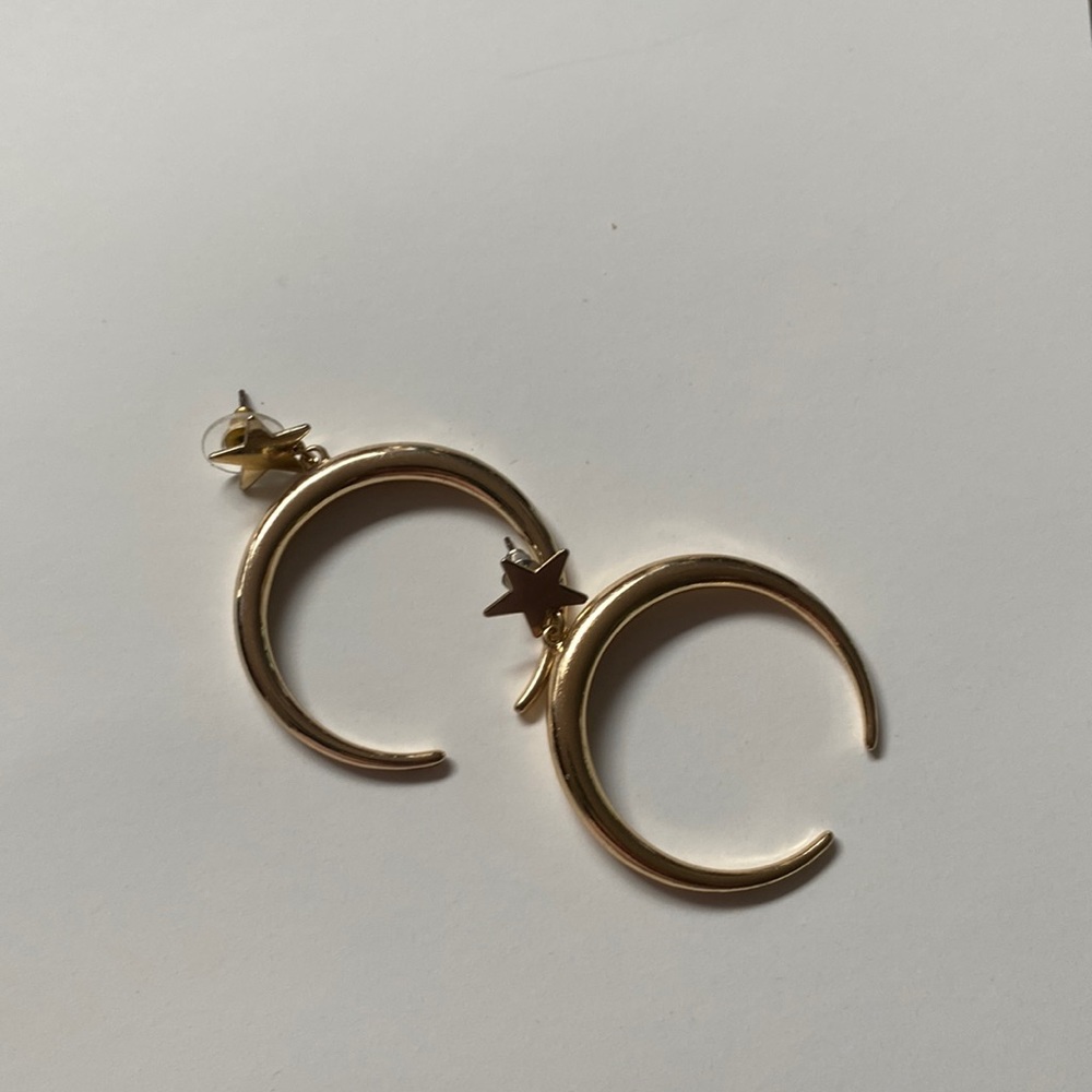 Star and Crescent Earrings